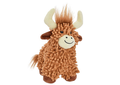 Dog Toy - Floppy Highland Cow 10"