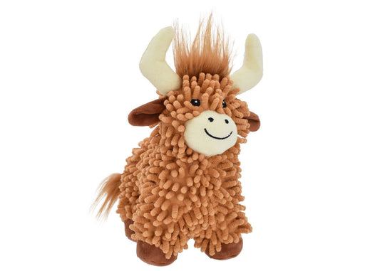 Dog Toy - Floppy Highland Cow 10"