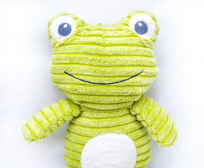 Dog Toy - Tuff & Cuddly Frog Plush 12.5"