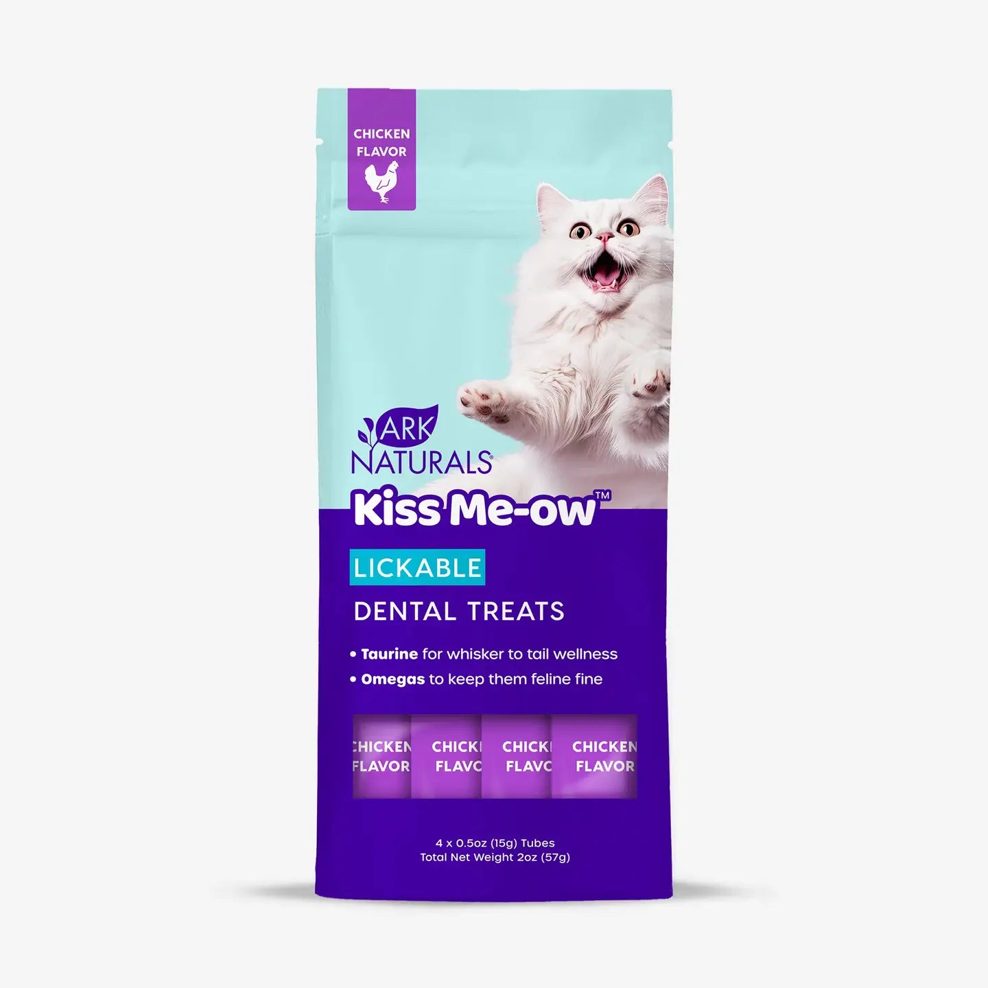 Cat Treats - Ark Naturals Kiss Me-Ow™ Chicken Lickable Cat Treat