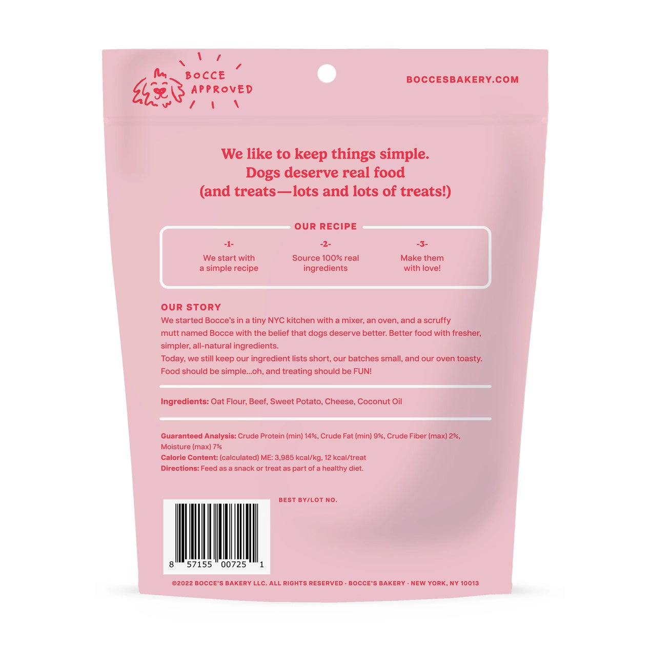 Dog Treats - Bocce's Bakery Summer Biscuits – Burgers & Fries