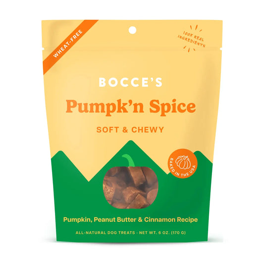 Dog Treats - Bocce's Bakery By The Fire Soft & Chewy Treats Pumpk'n Spice