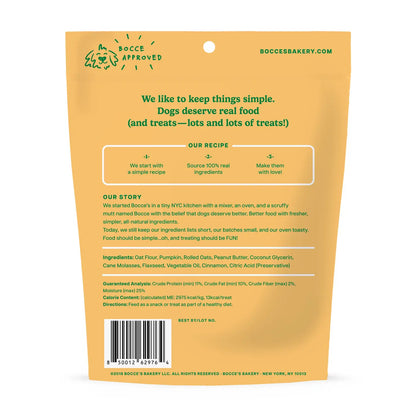 Dog Treats - Bocce's Bakery By The Fire Soft & Chewy Treats Pumpk'n Spice