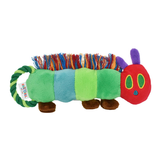 Dog Toy - Eric Carle Hungry Caterpillar Tug Plush 9"