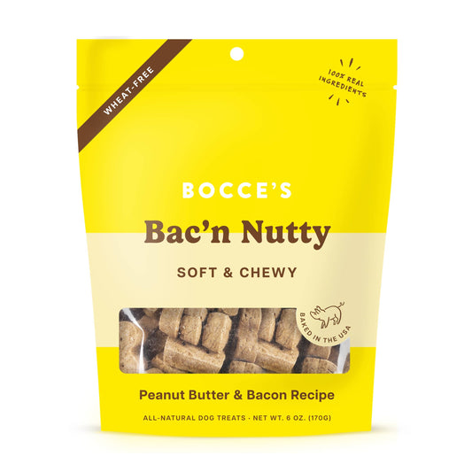 Dog Treats - Bocce's Bakery Bac'N Nutty Soft & Chewy