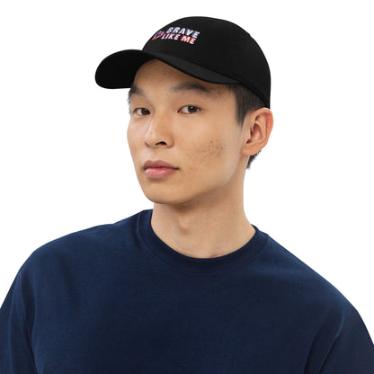 Brave Like Me Embroidered Organic Cotton Hat (Unisex)