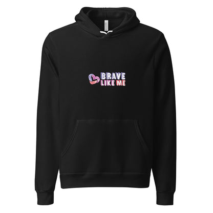 Brave Like Me Cotton Blend Pullover Hoodie (Unisex)