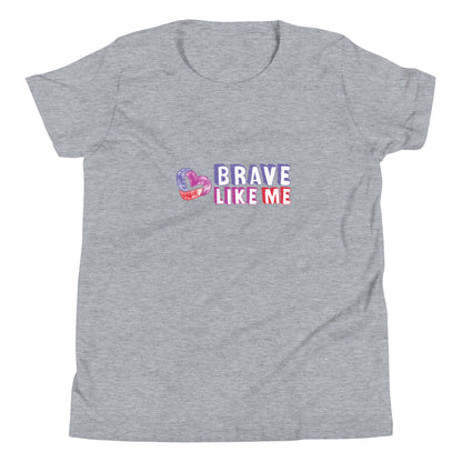 Brave Like Me Youth Tee (Color Logo, Unisex)