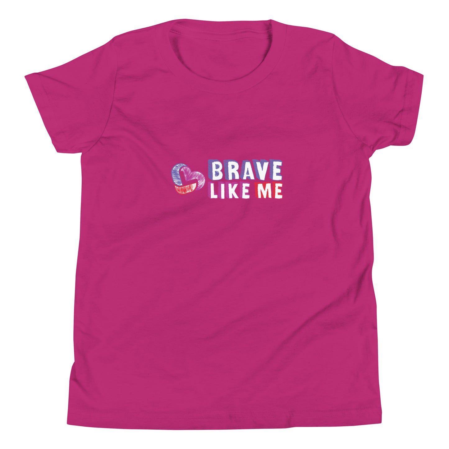 Brave Like Me Youth Tee (Color Logo, Unisex)