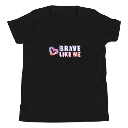 Brave Like Me Youth Tee (Color Logo, Unisex)