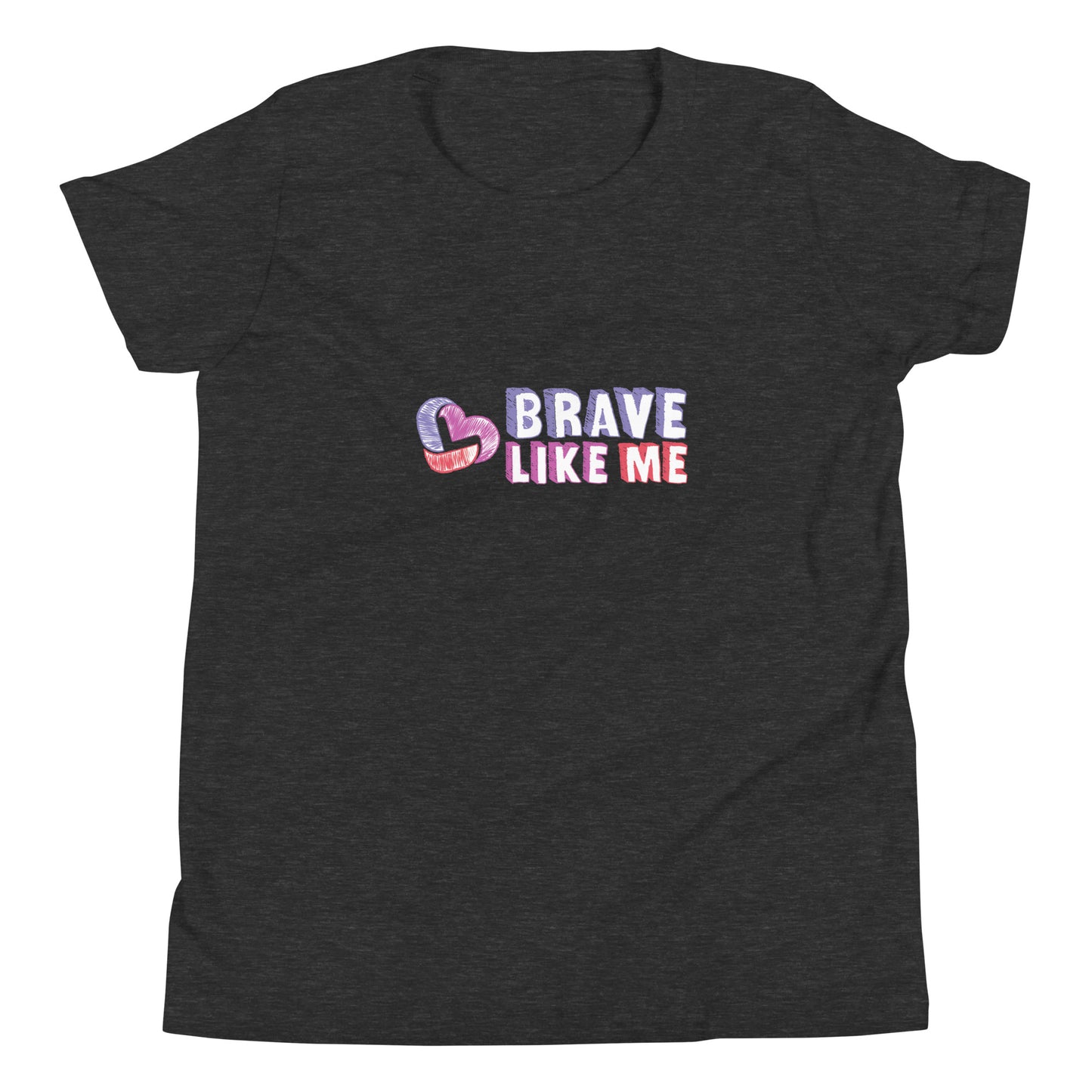 Brave Like Me Youth Tee (Color Logo, Unisex)