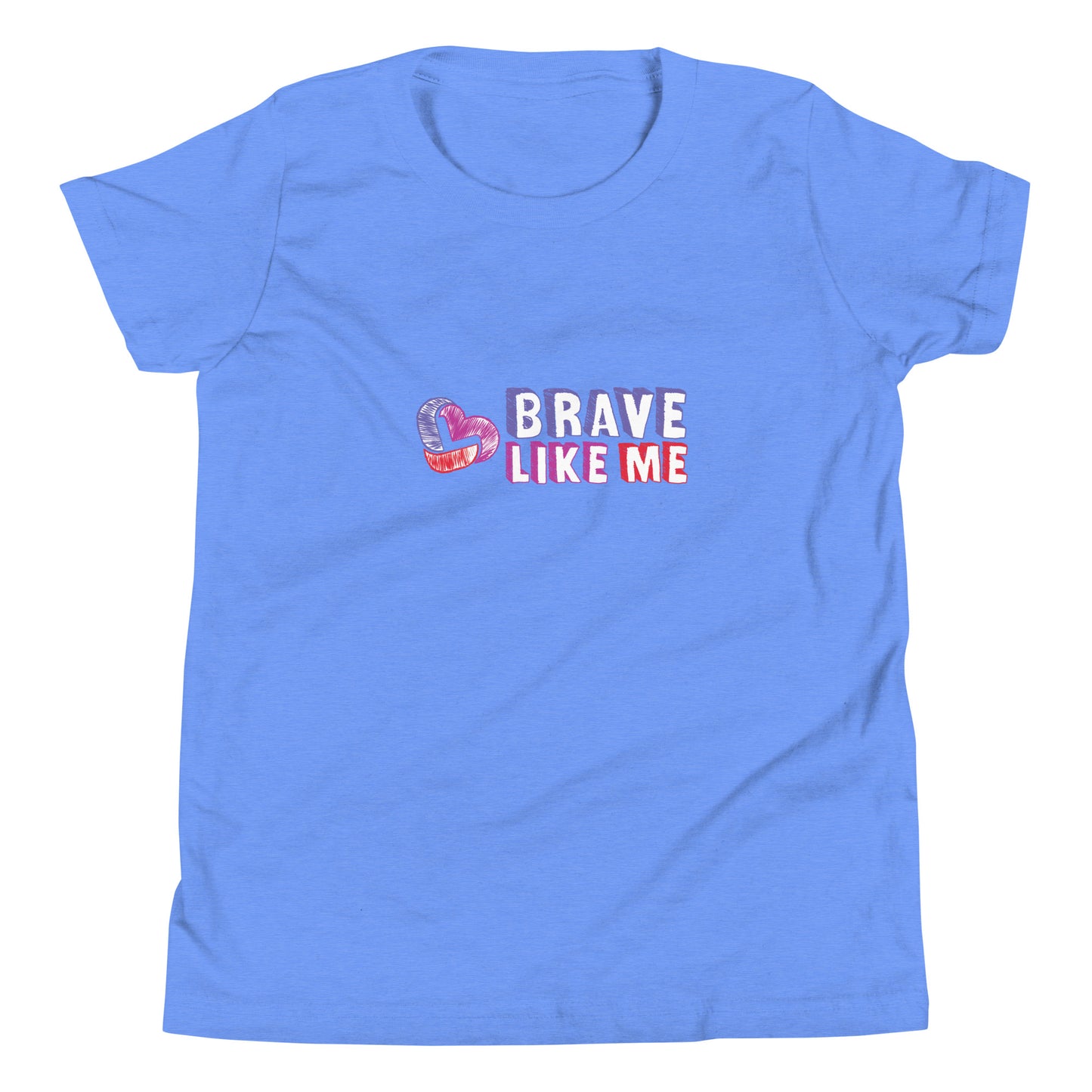 Brave Like Me Youth Tee (Color Logo, Unisex)