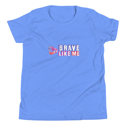 Brave Like Me Youth Tee (Color Logo, Unisex)