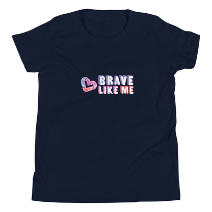 Brave Like Me Youth Tee (Color Logo, Unisex)