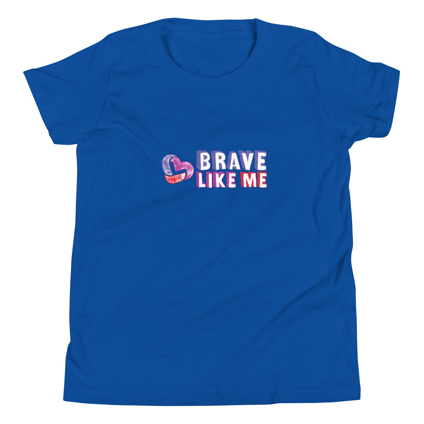 Brave Like Me Youth Tee (Color Logo, Unisex)